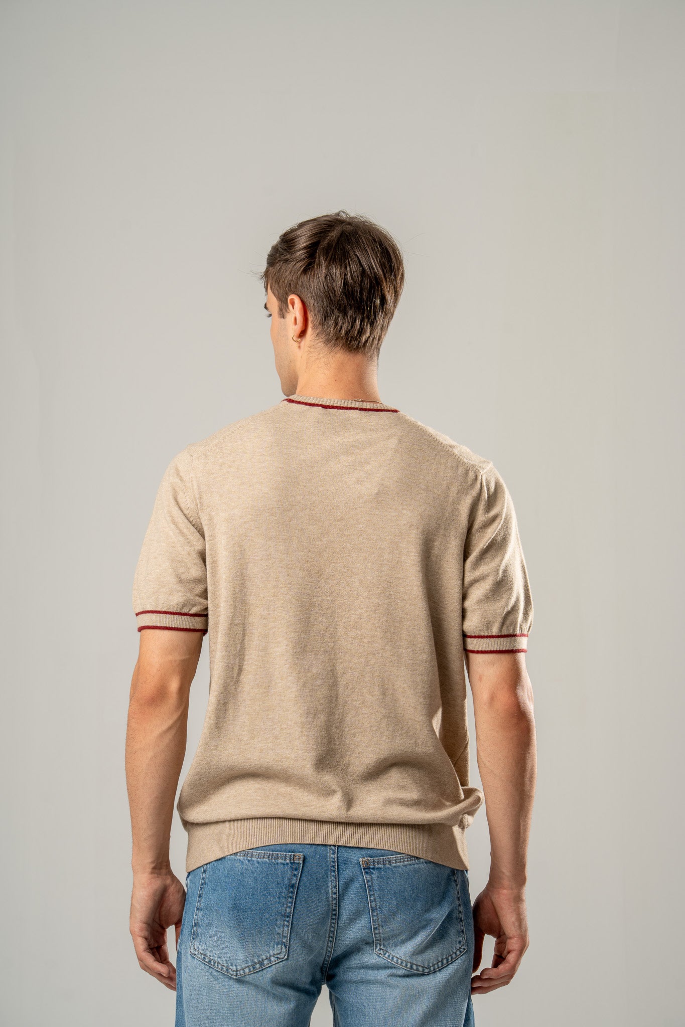 Short Sleeve Knit Tee