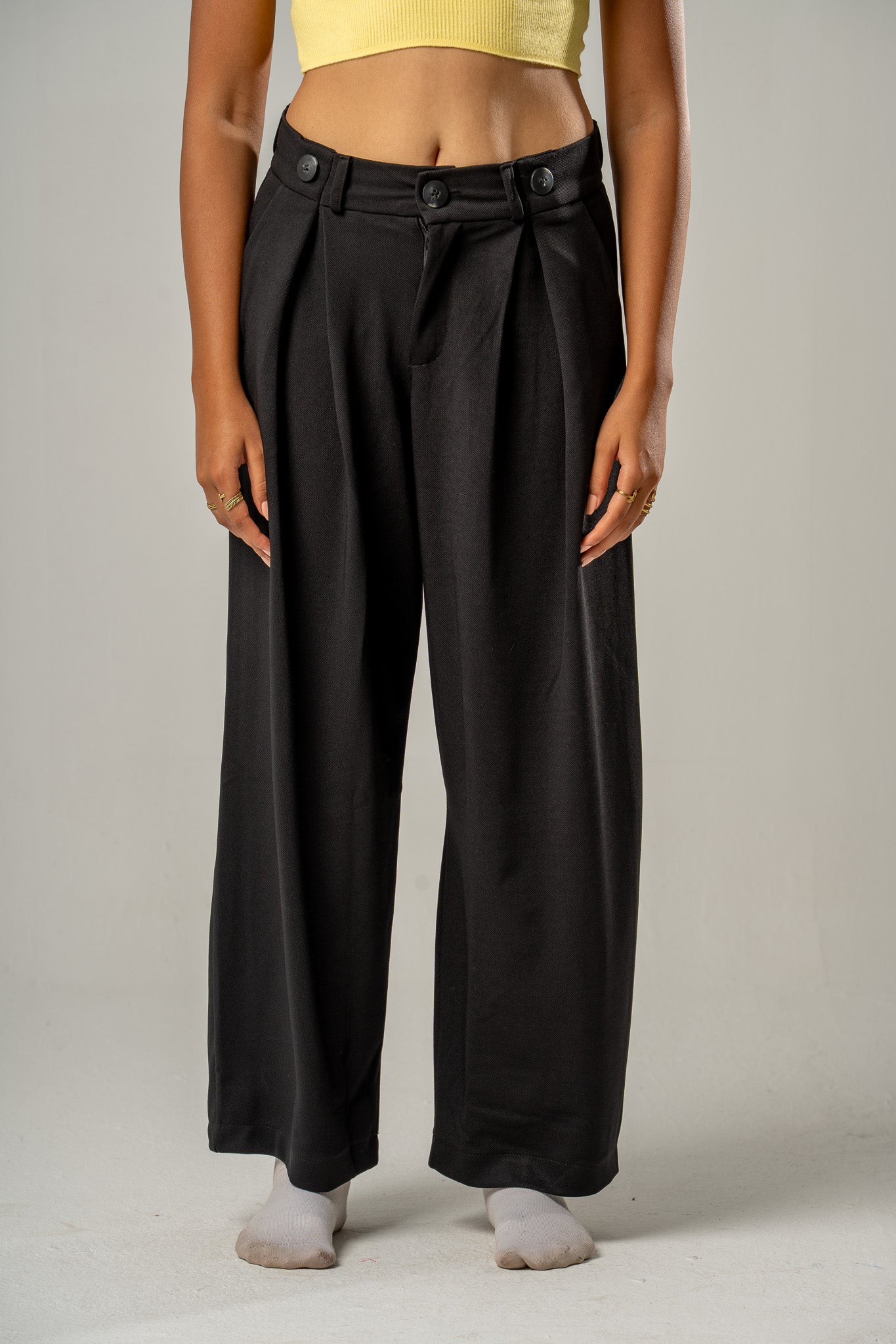 Pleated Pants