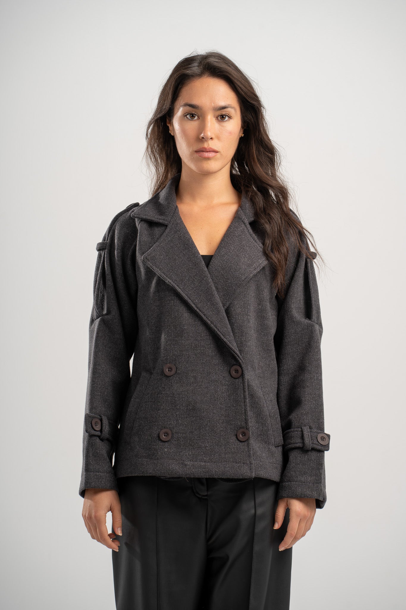 Jacquard Wool Jacket