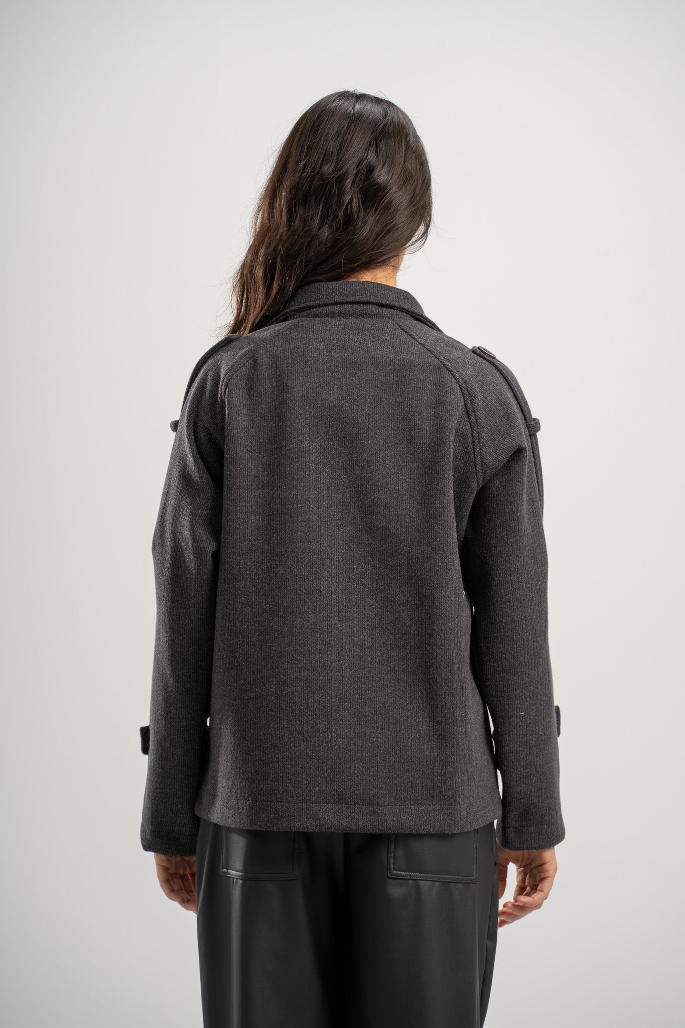 Jacquard Wool Jacket