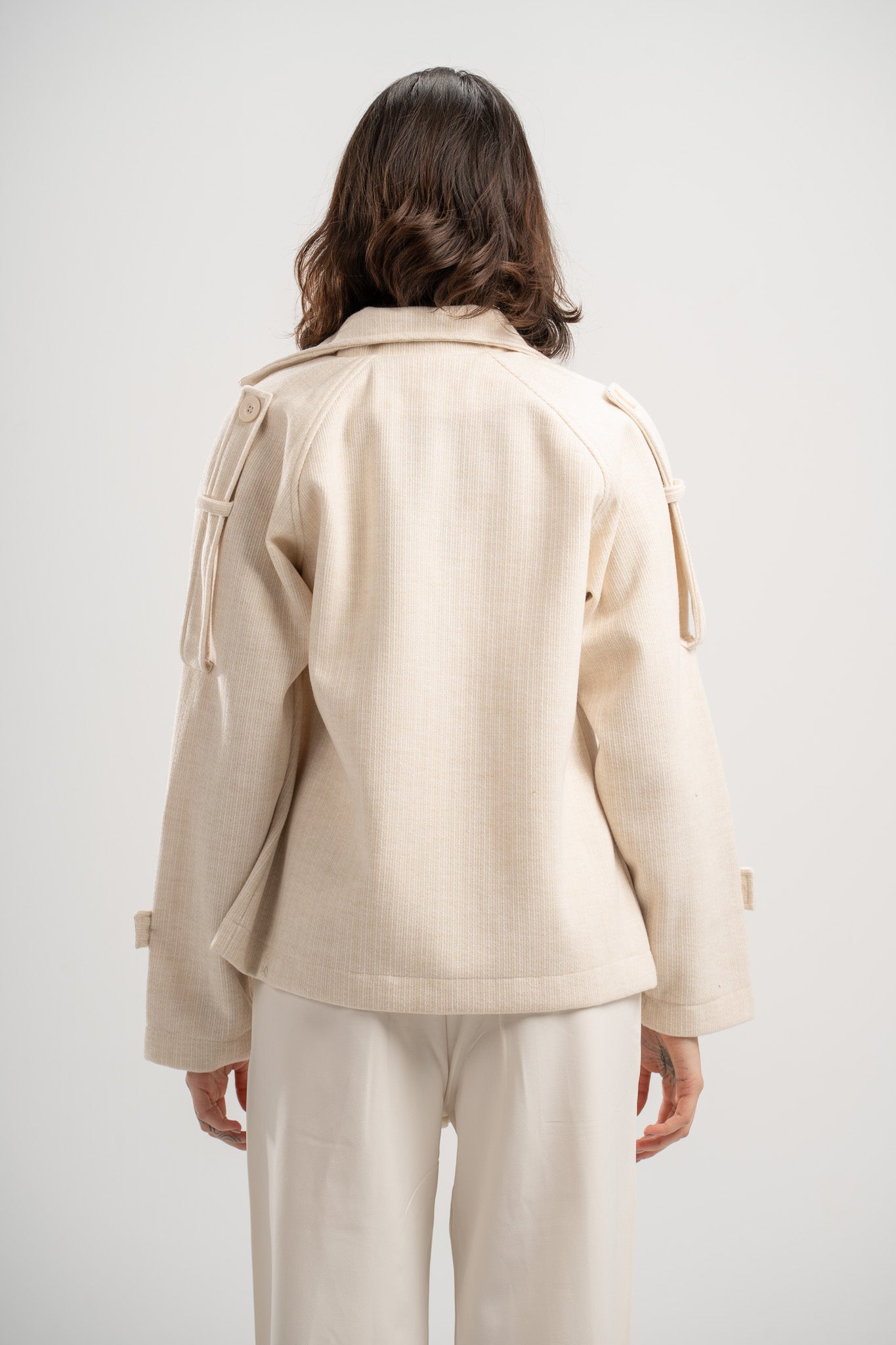 Jacquard Wool Jacket