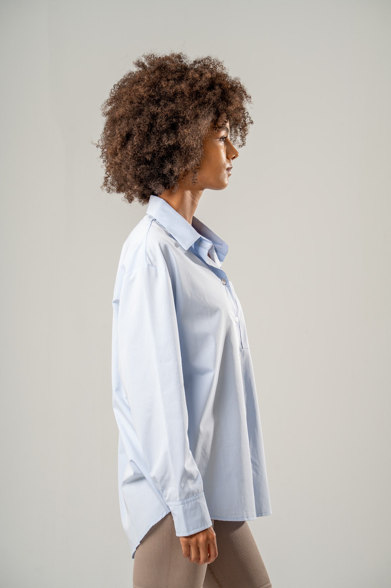 Long Sleeve Poplin Shirt
