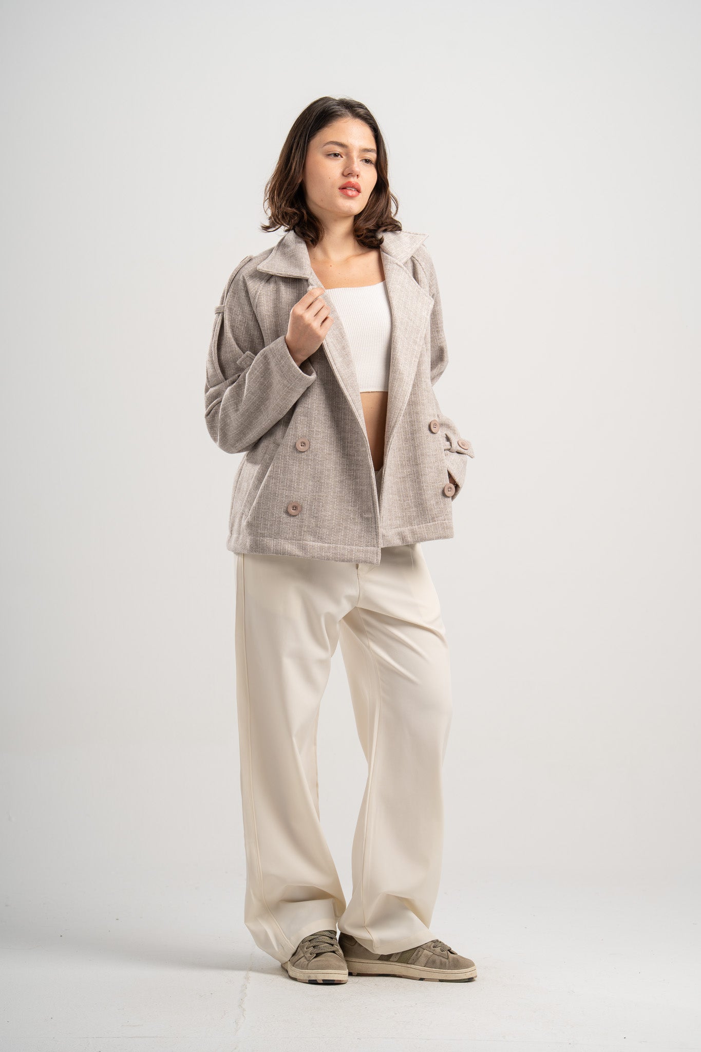 Jacquard Wool Jacket