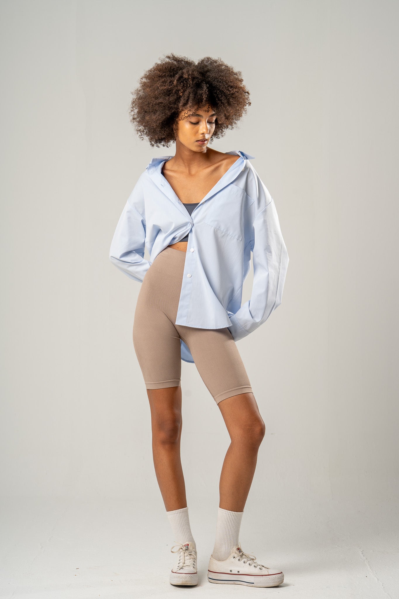 Long Sleeve Poplin Shirt