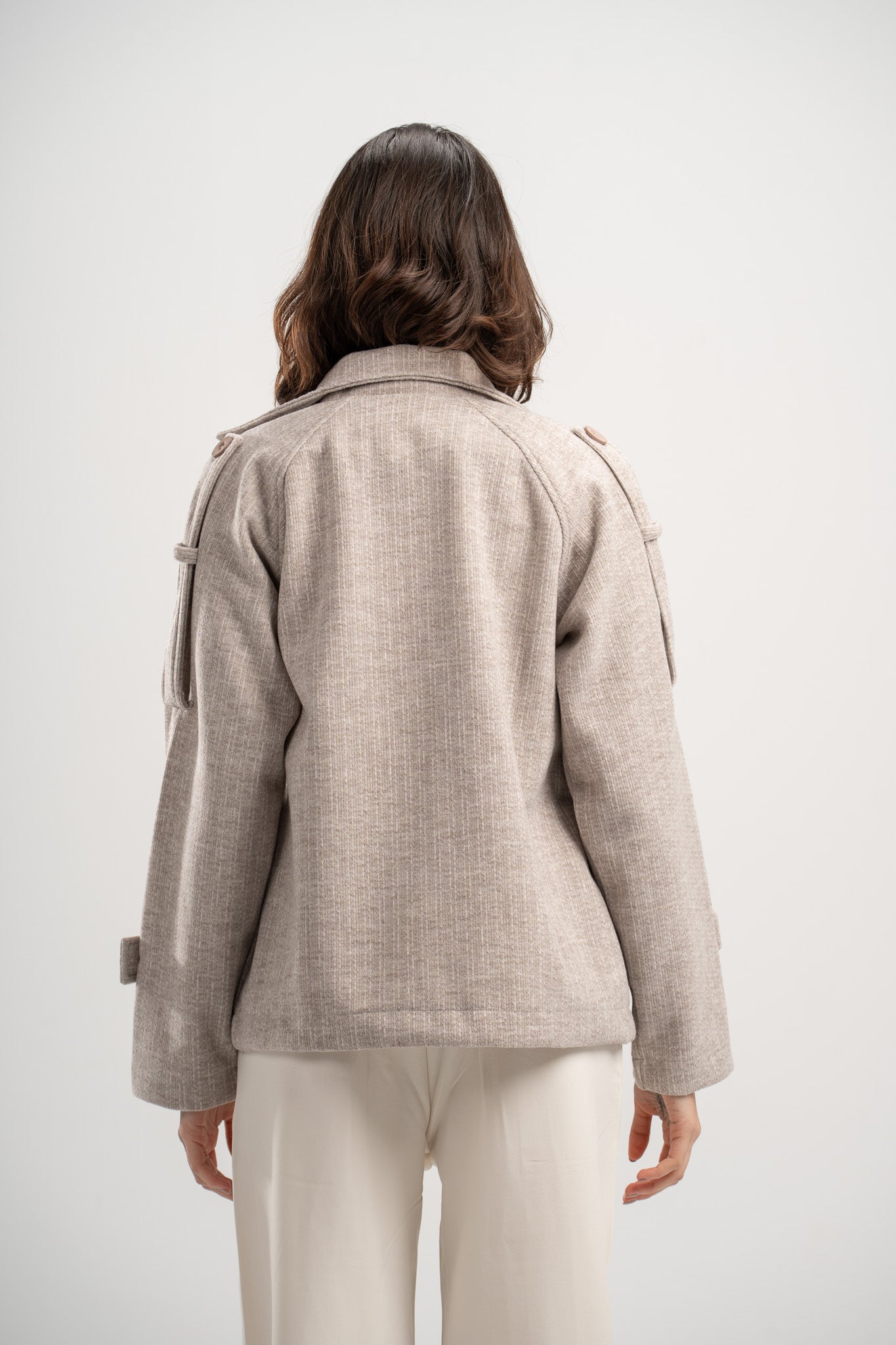 Jacquard Wool Jacket