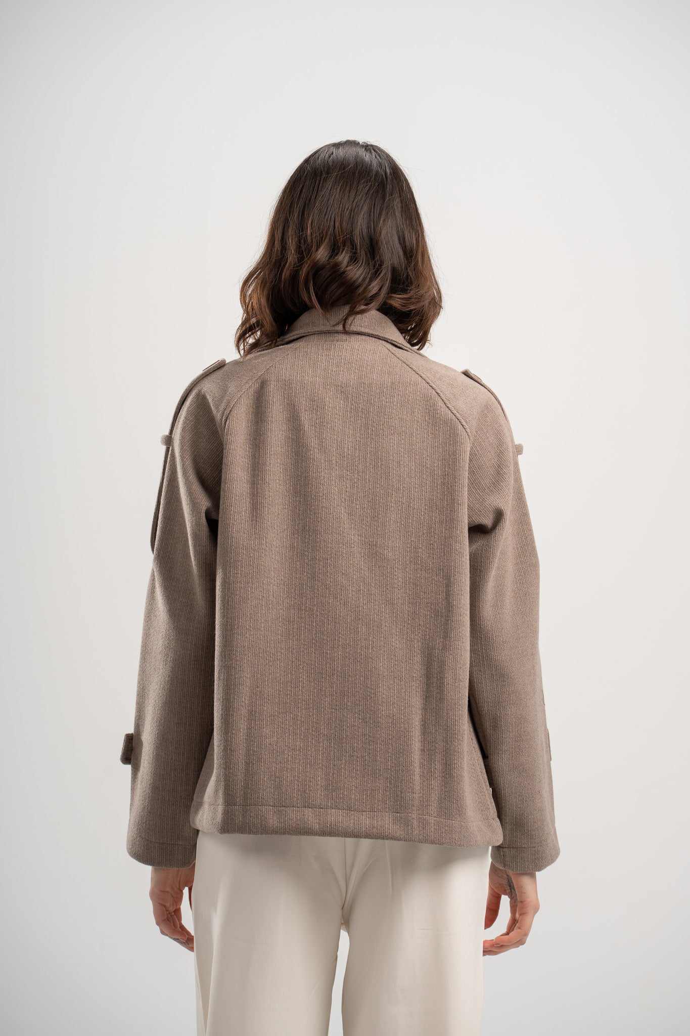 Jacquard Wool Jacket