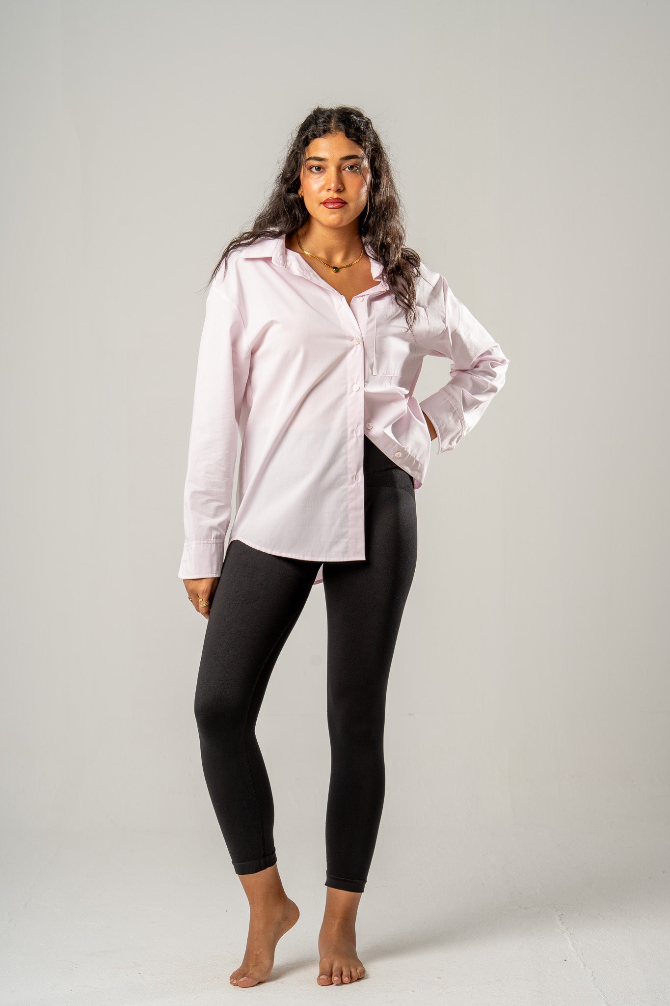 Long Sleeve Poplin Shirt