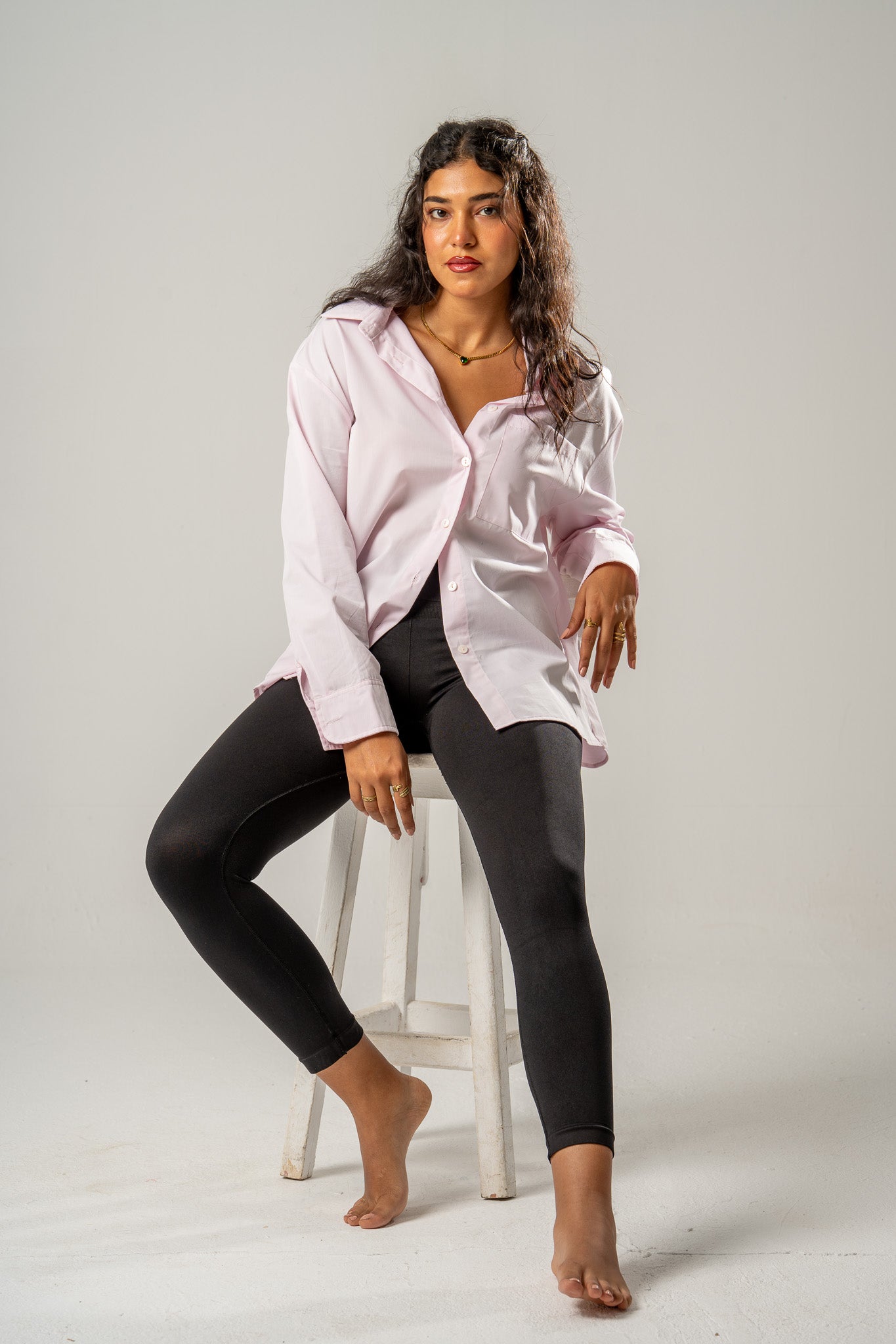 Long Sleeve Poplin Shirt