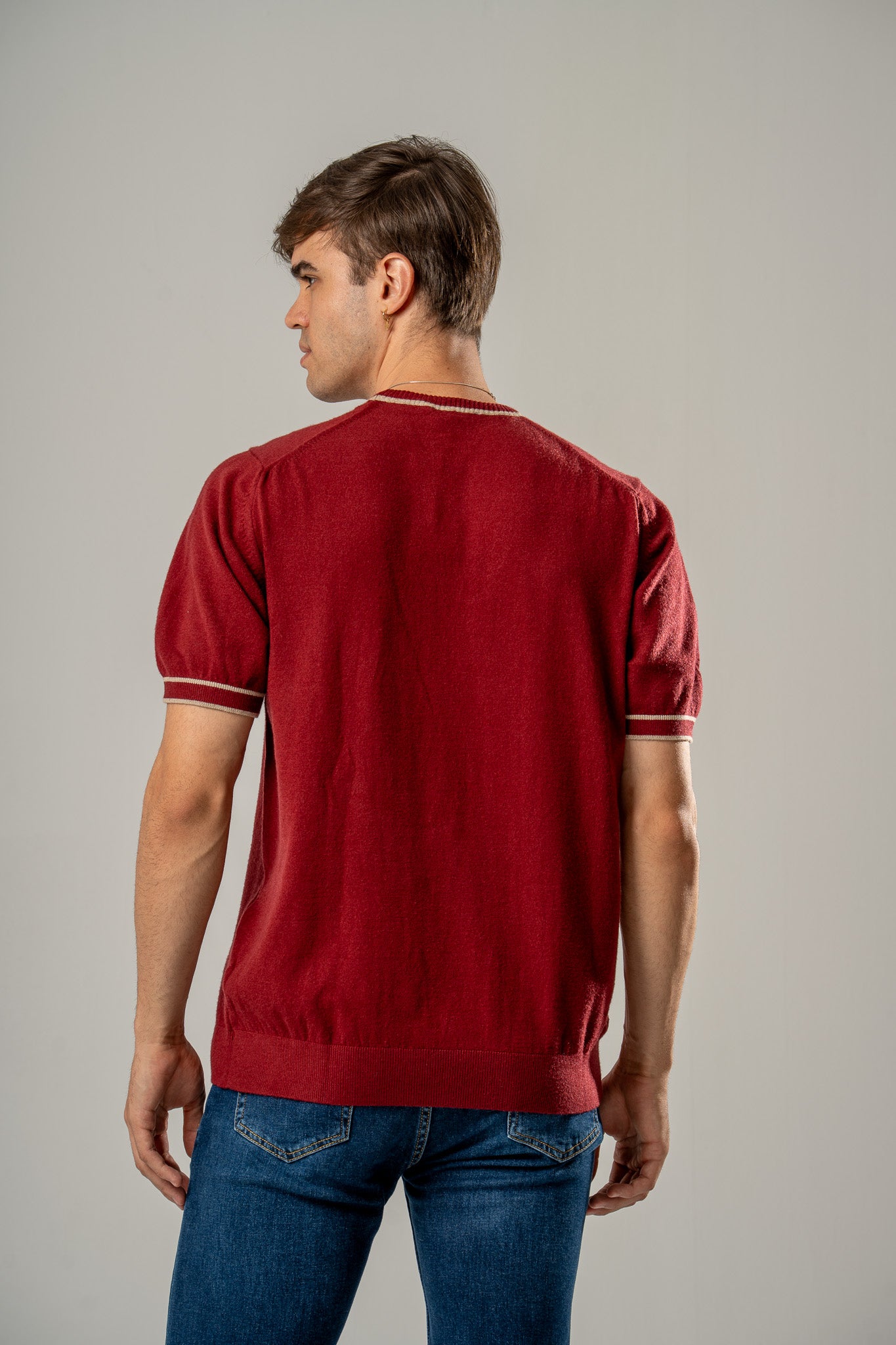 Short Sleeve Knit Tee