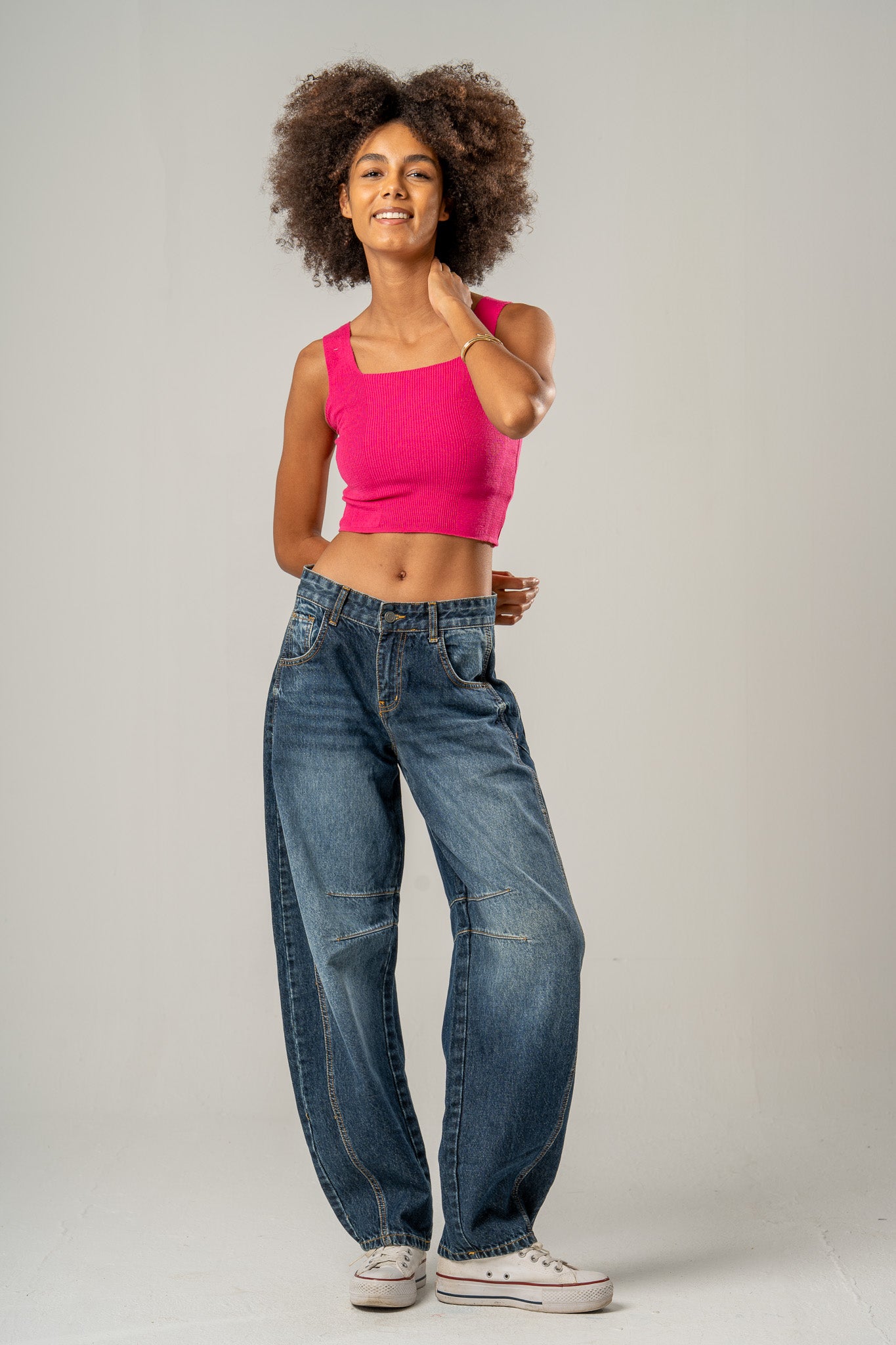 Balloon Fit Jeans