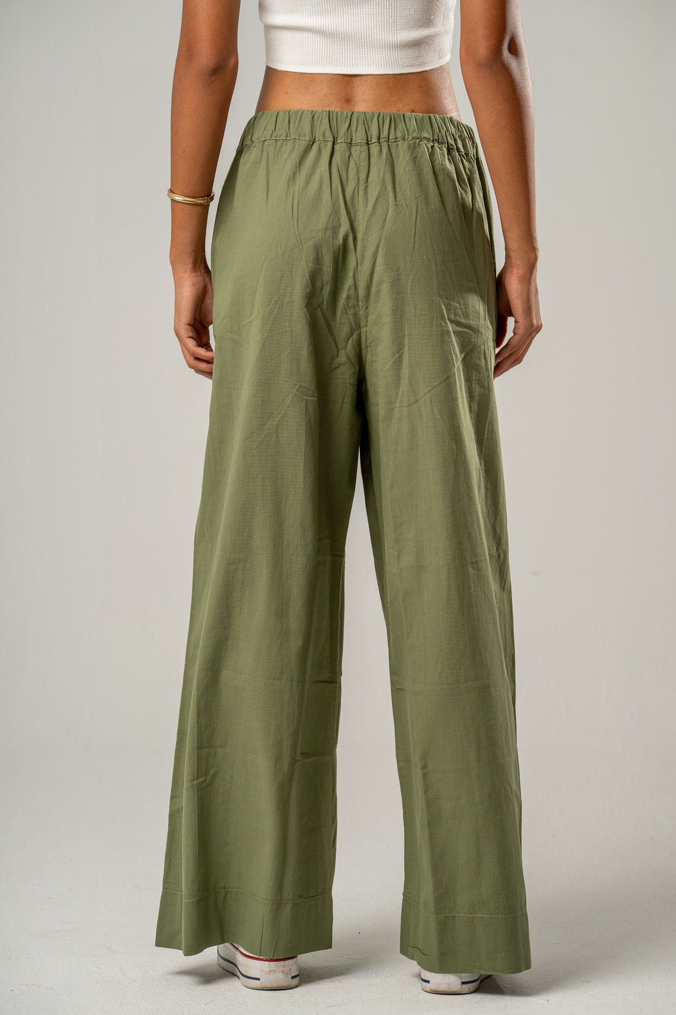 Wide Leg Linen Pants