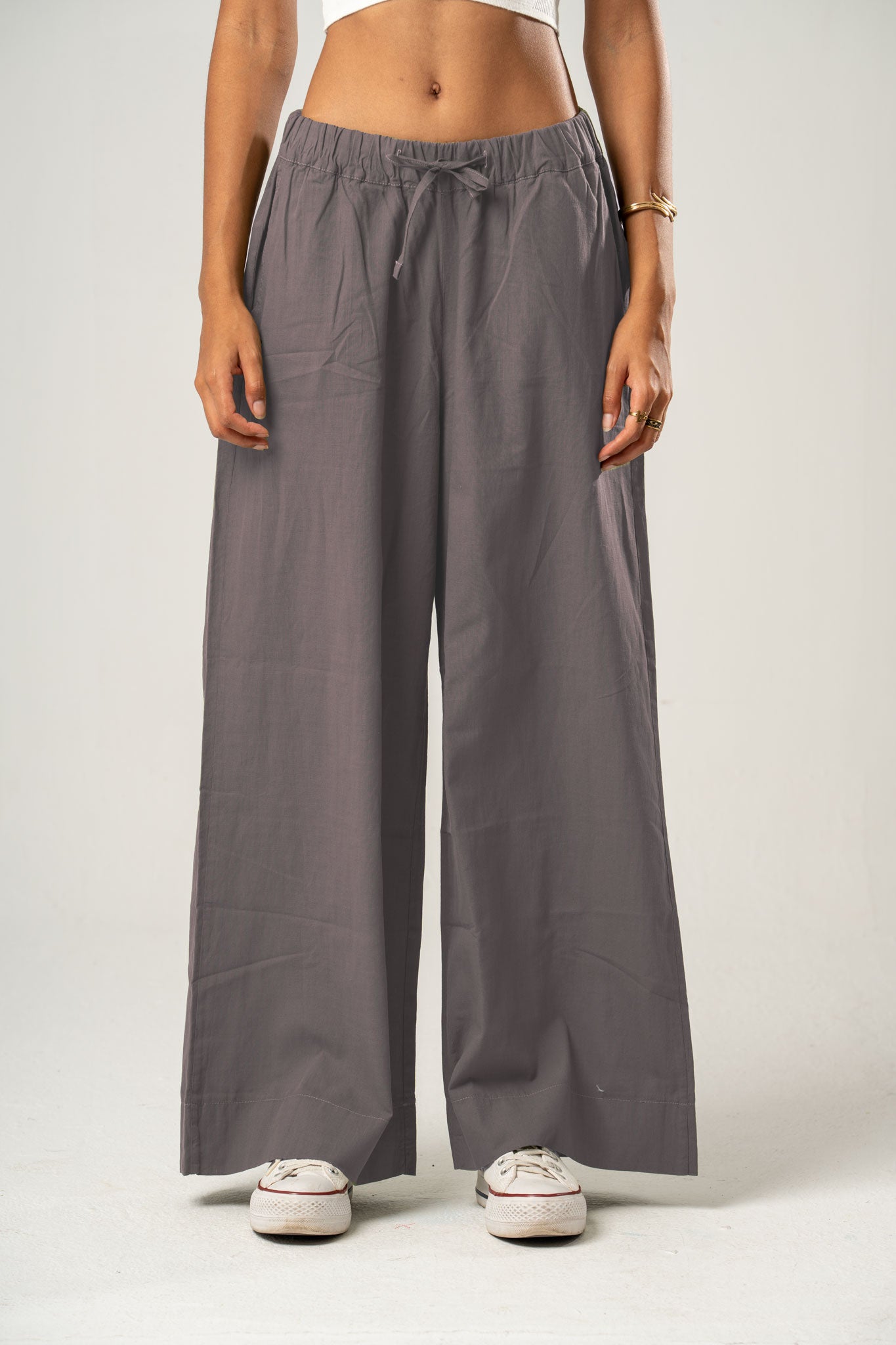 Wide Leg Linen Pants