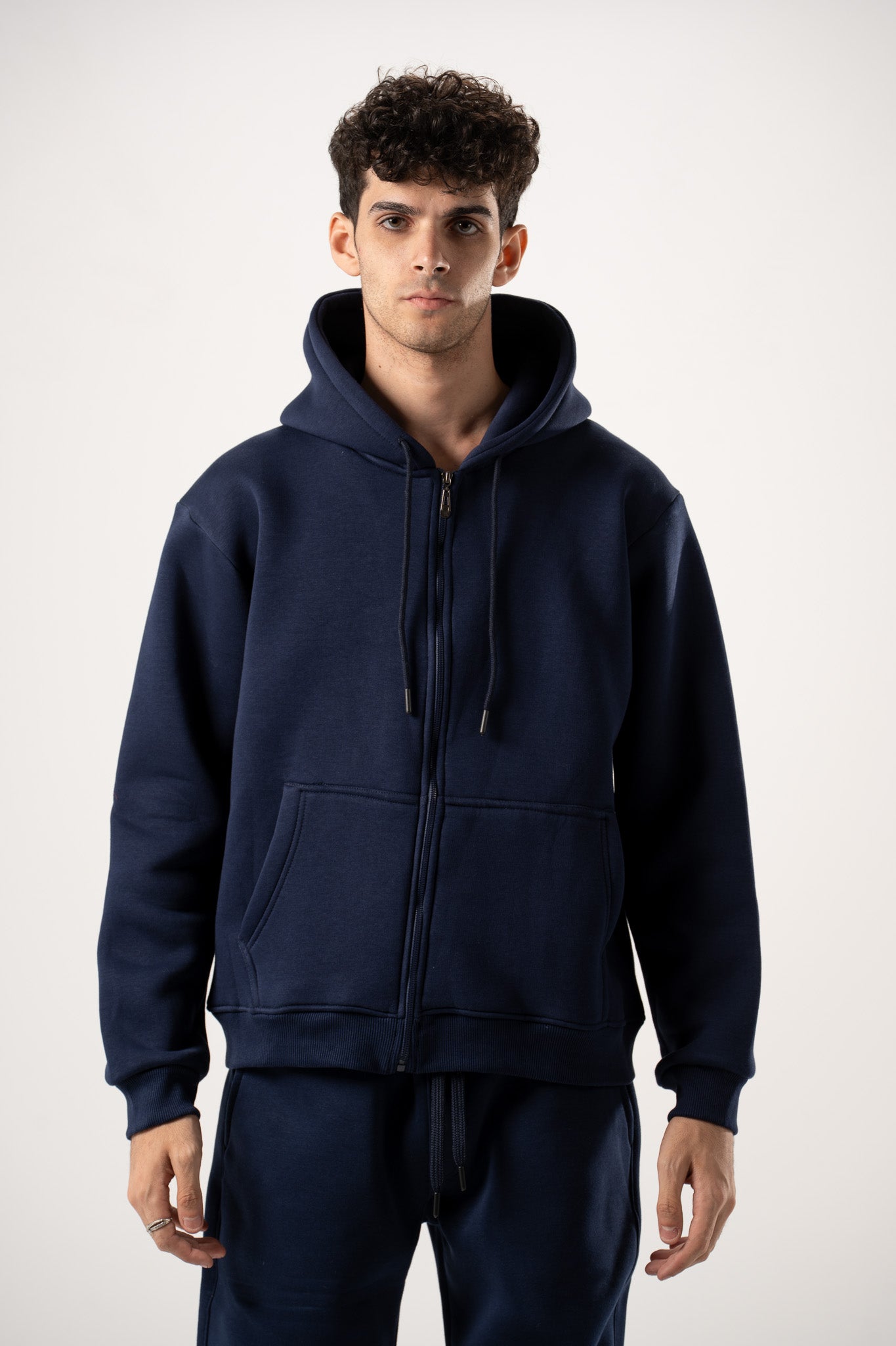 Basic Zip-Up Hoodie