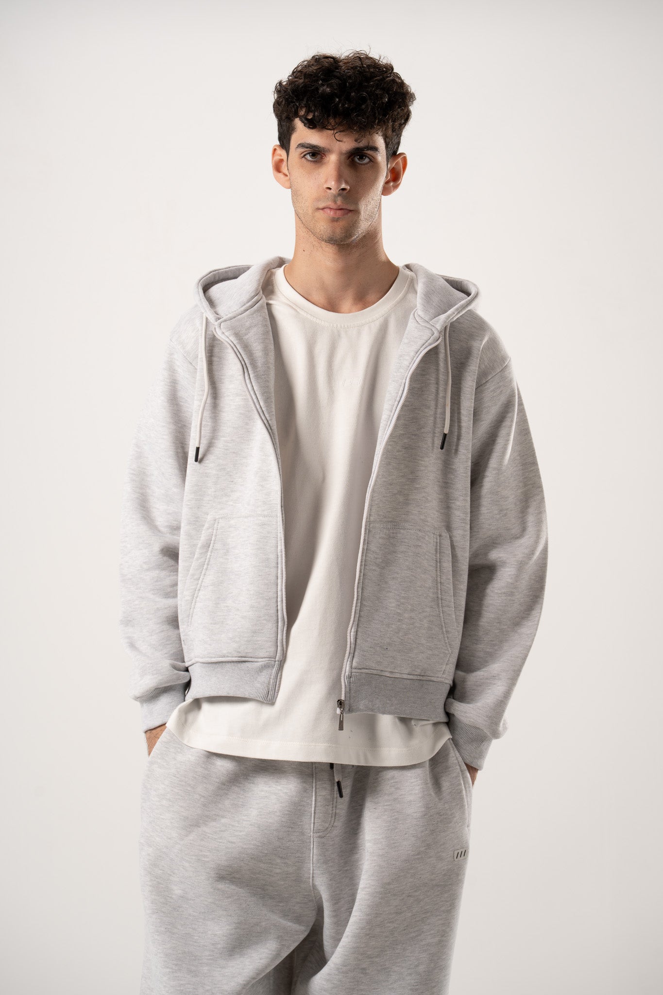 Basic Zip-Up Hoodie
