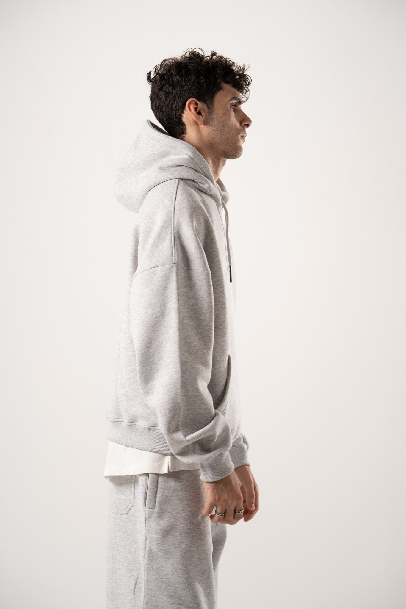 Basic Boxy Fit Hoodie