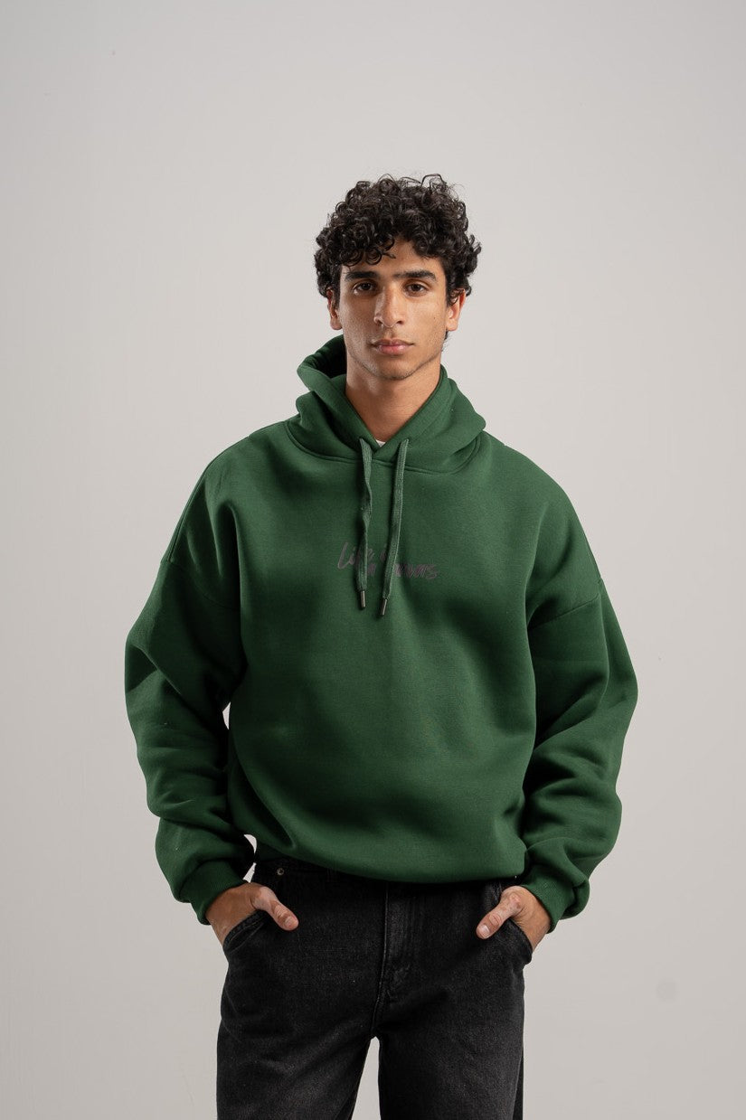 Printed Oversized Hoodie