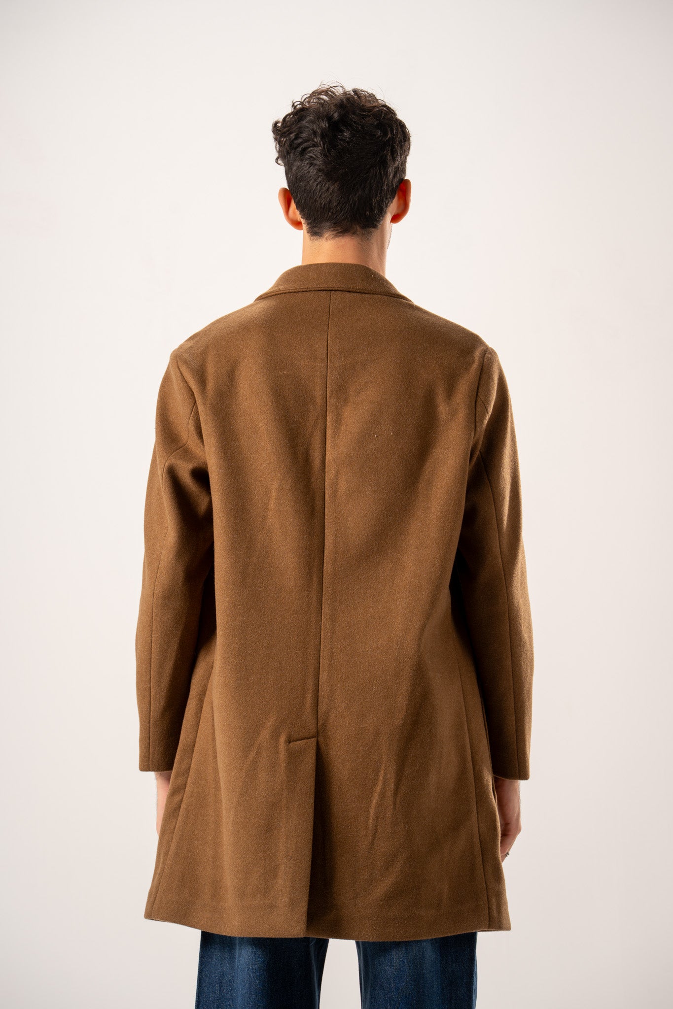 Basic Wool Blend Coat