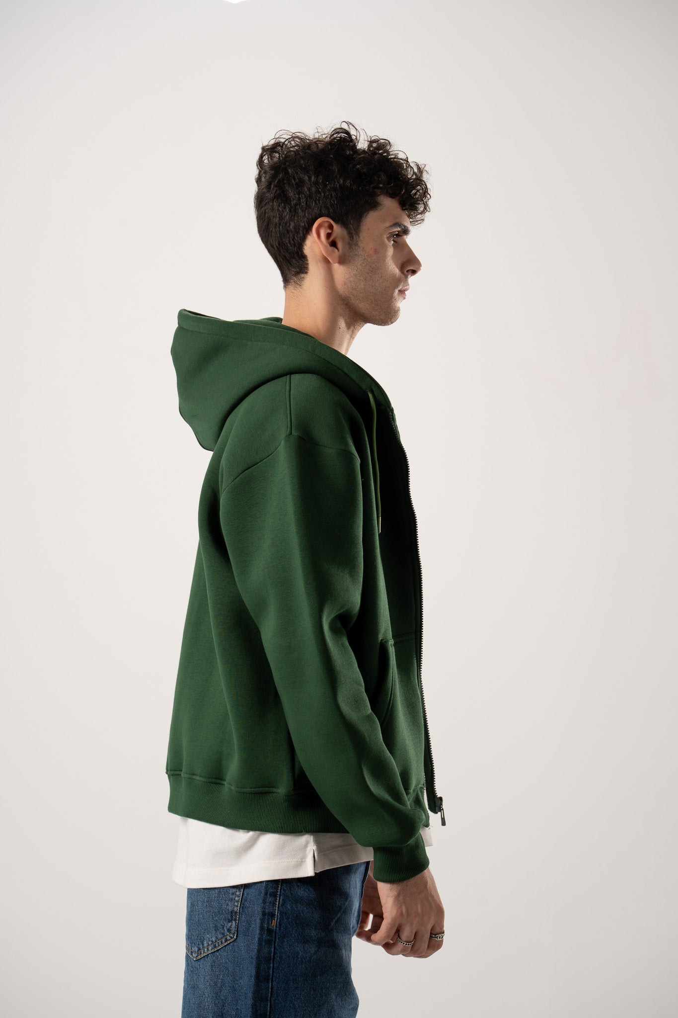 Basic Zip-Up Hoodie