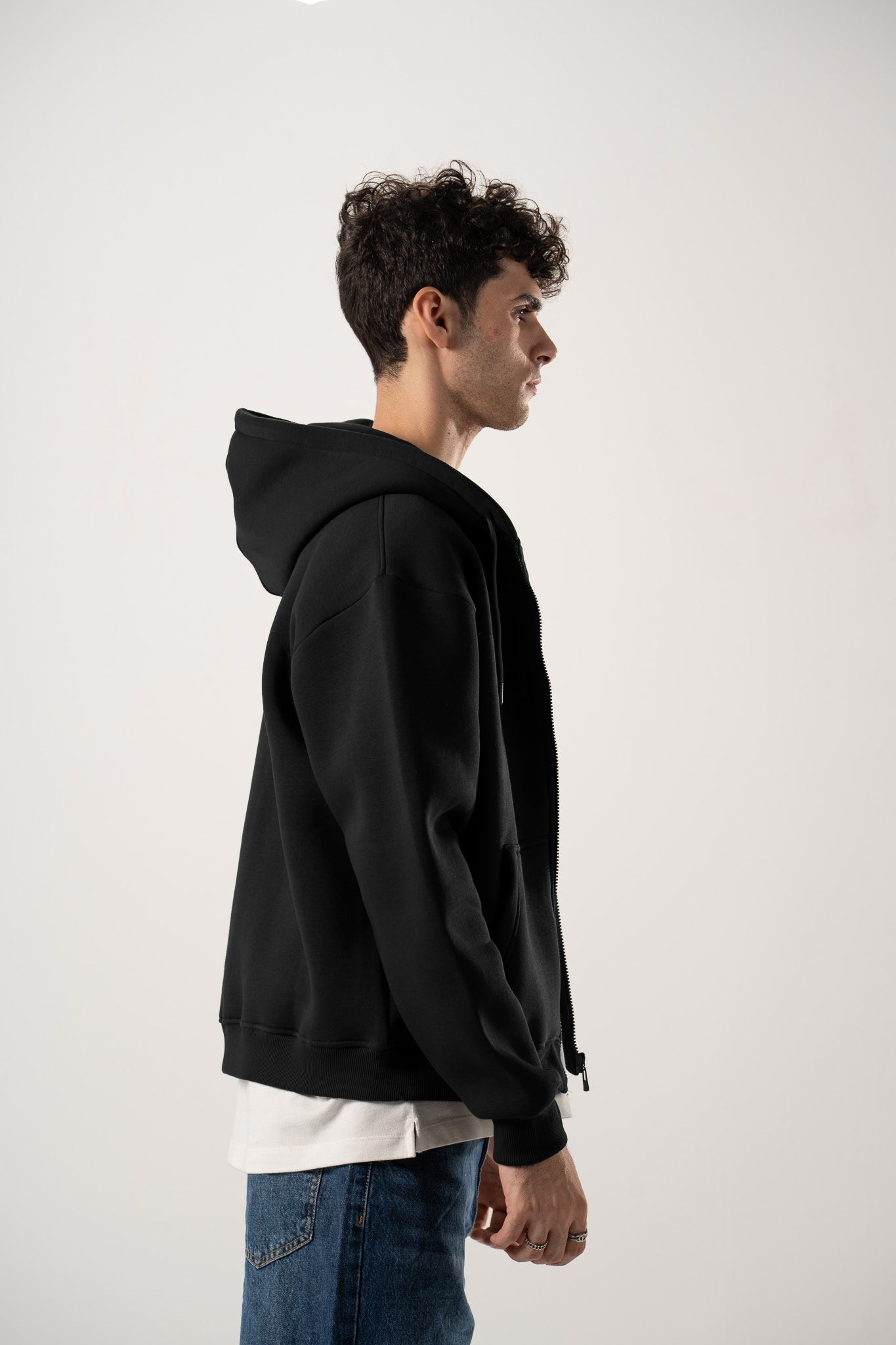Basic Zip-Up Hoodie