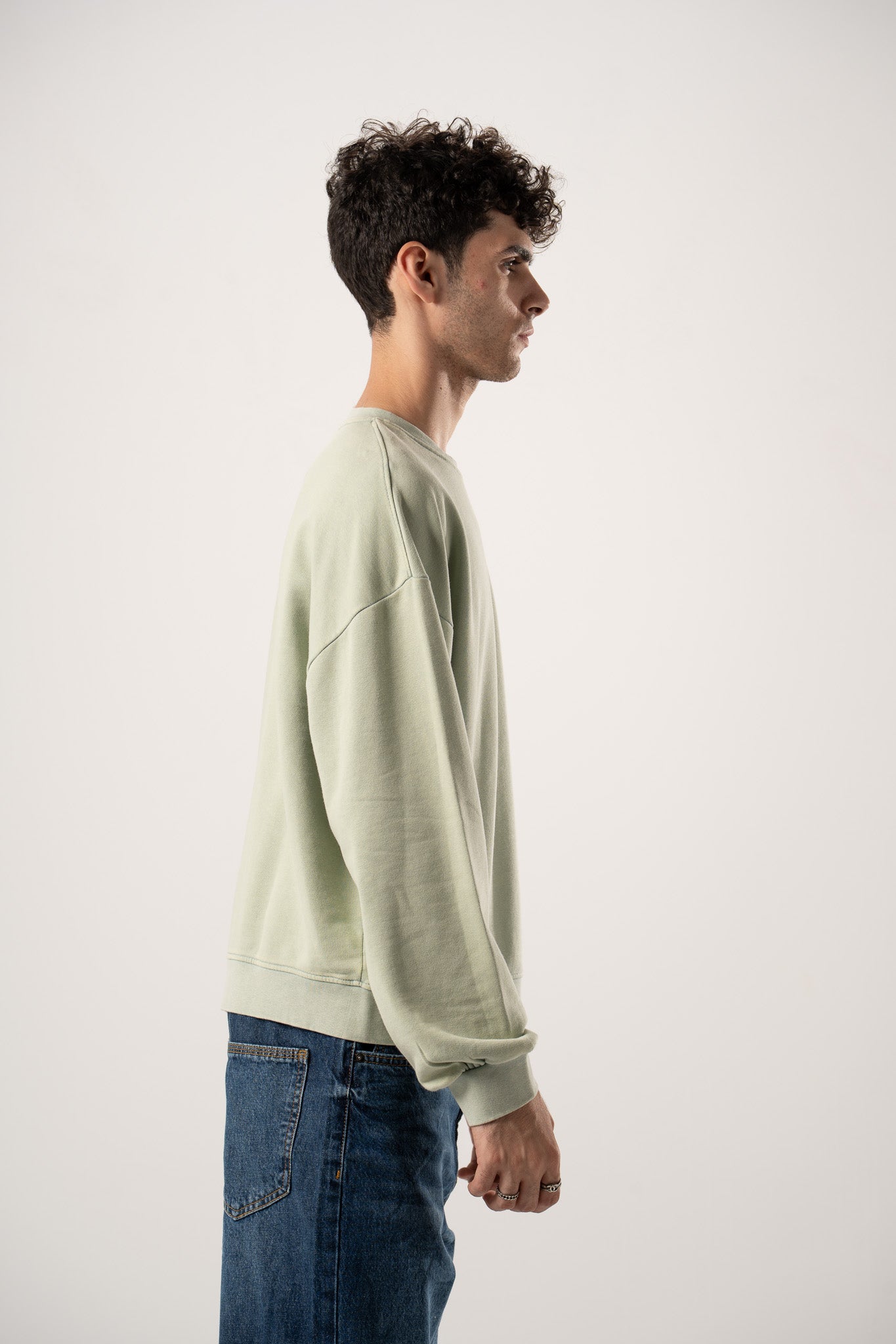 Washed Crewneck Sweatshirt