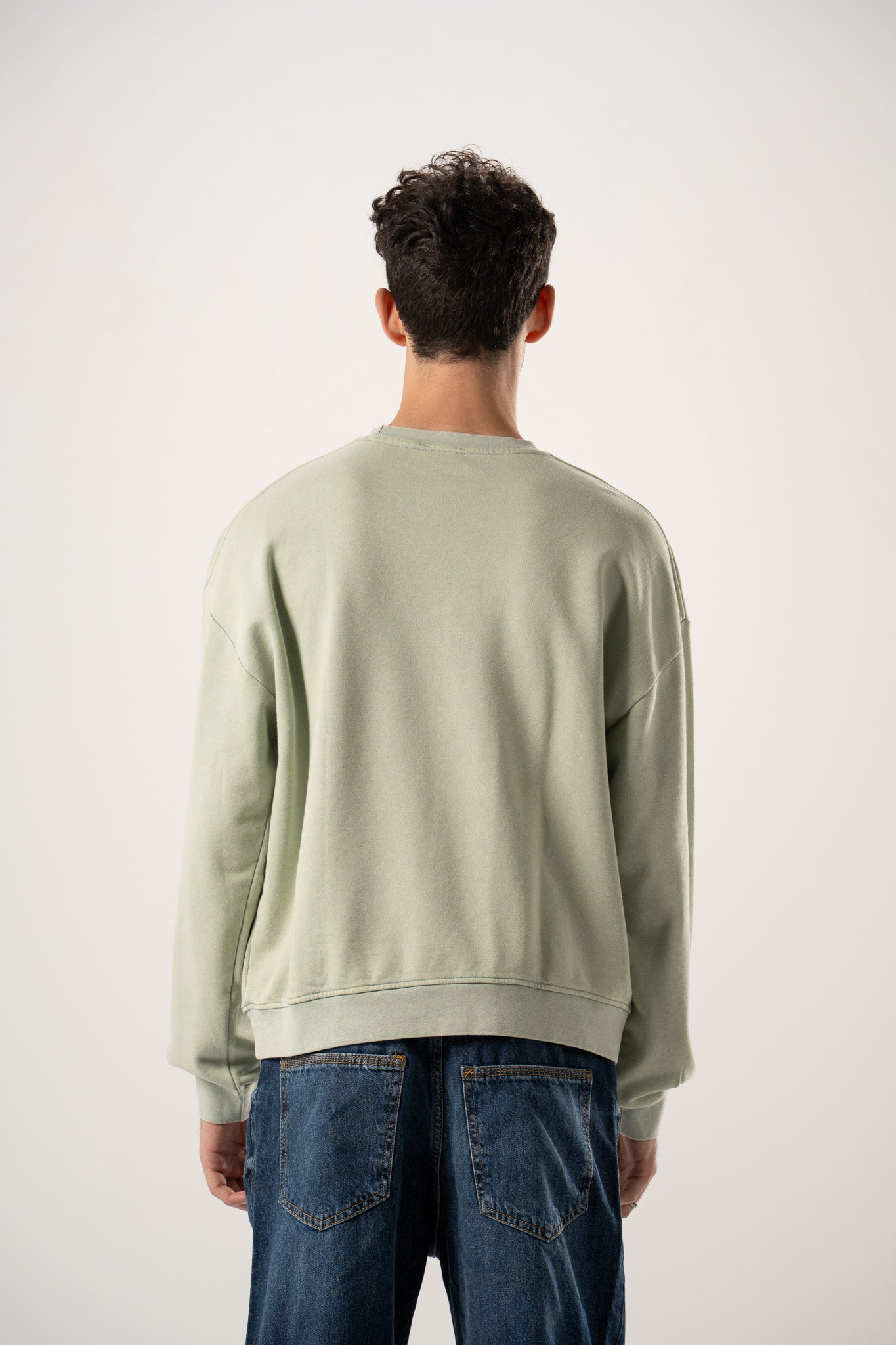 Washed Crewneck Sweatshirt