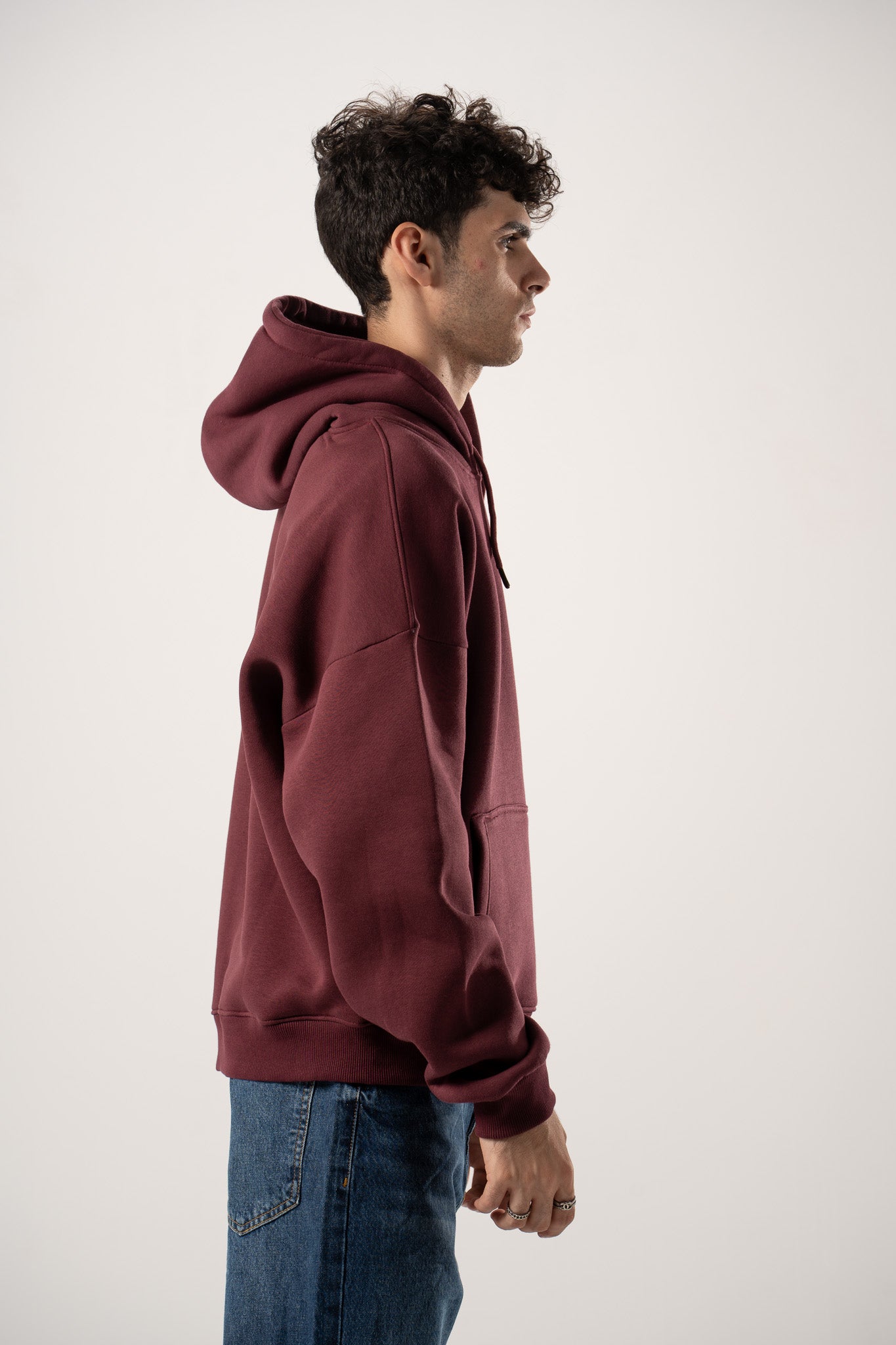 Basic Boxy Fit Hoodie