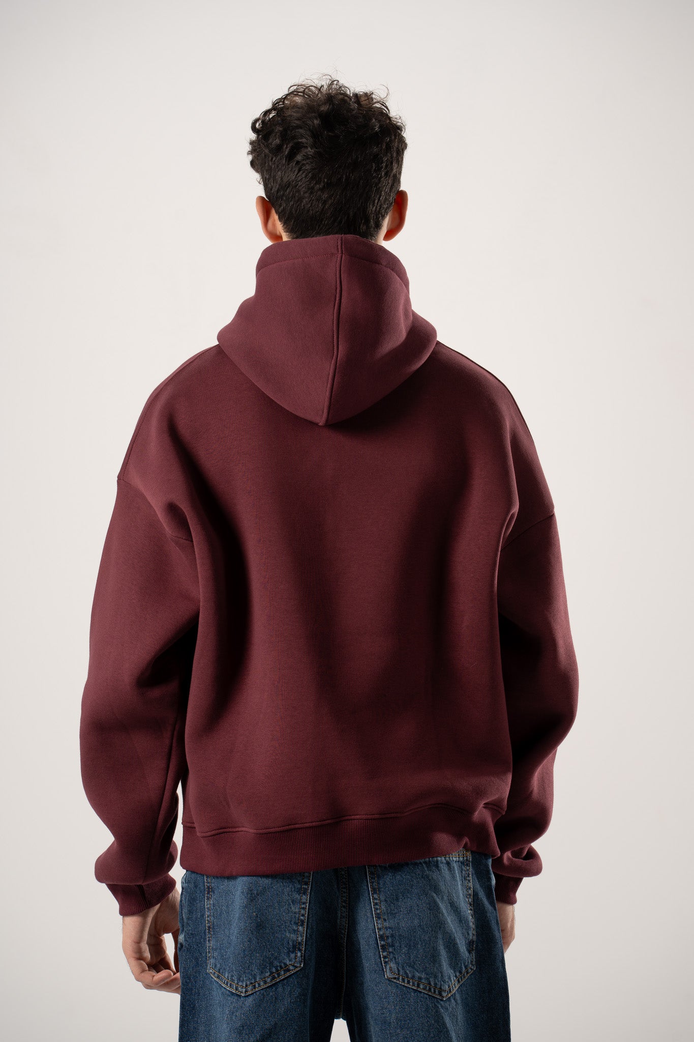 Basic Boxy Fit Hoodie