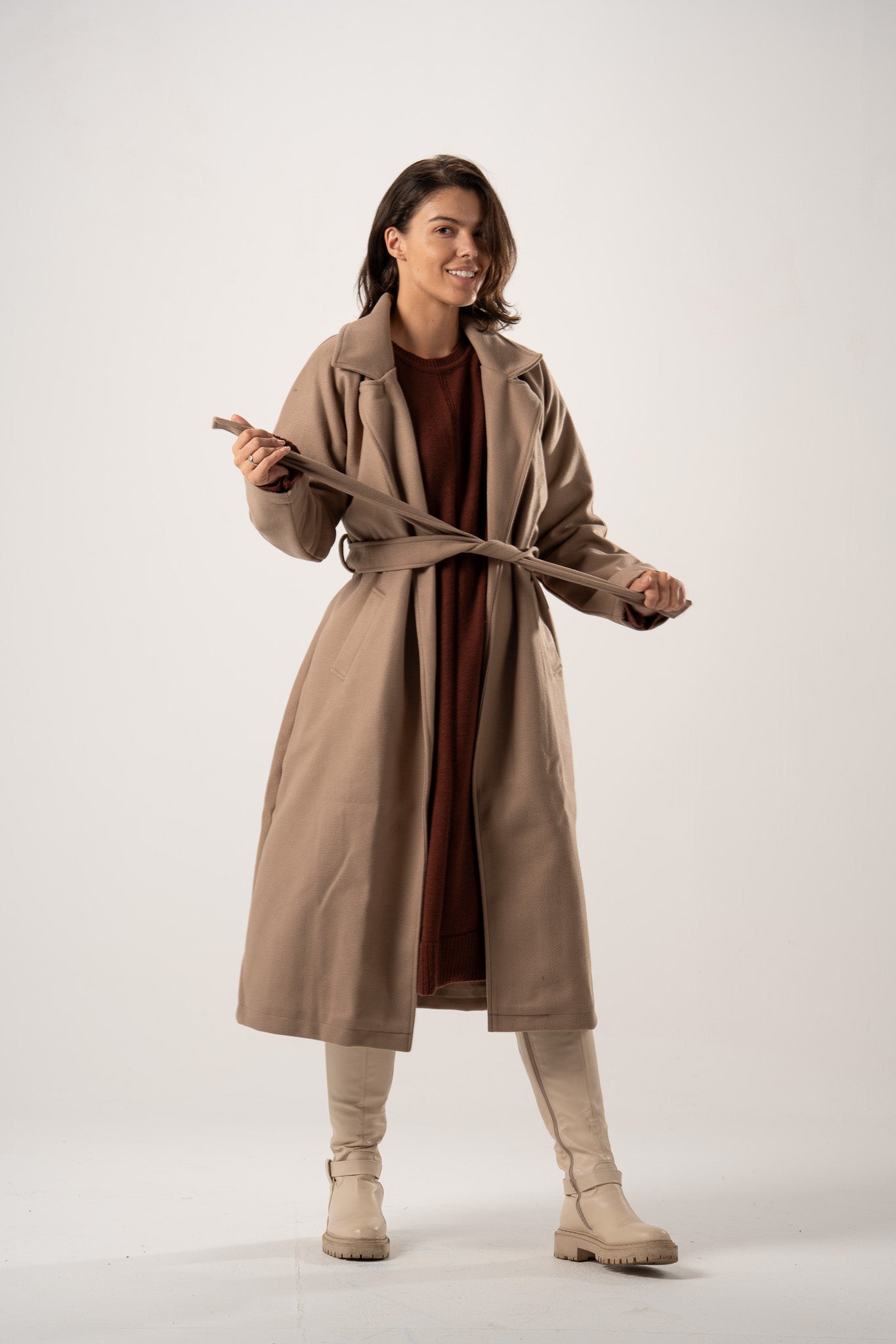 Structured Wool Coat