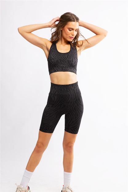 Seamless biker short