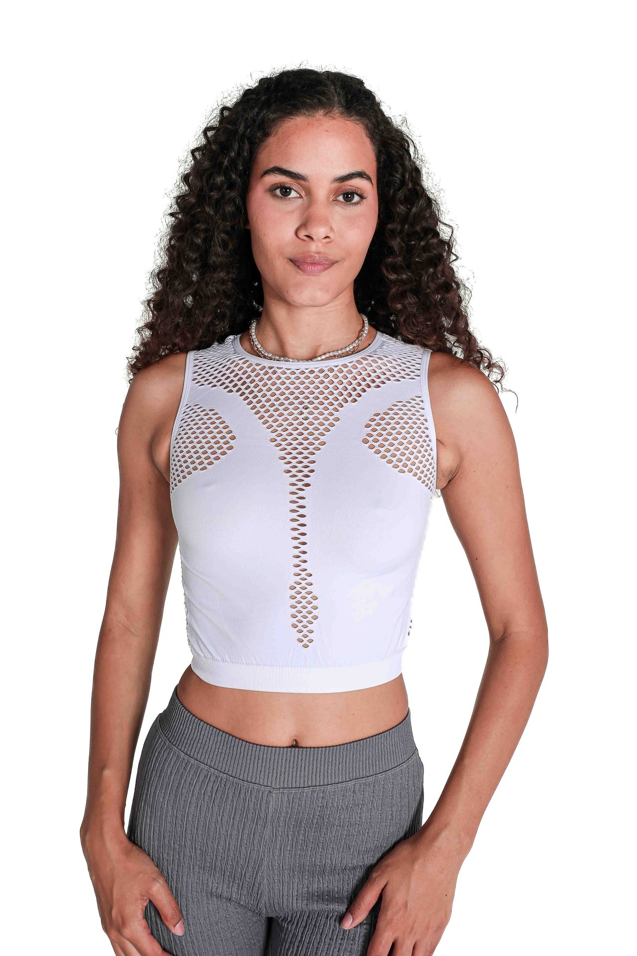 Cut outs Cropped top