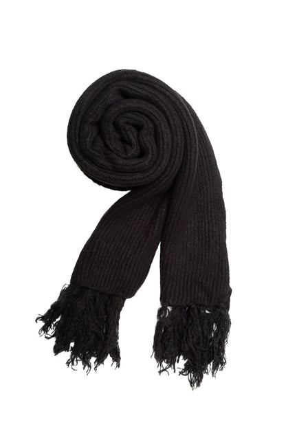 Scarf with fring