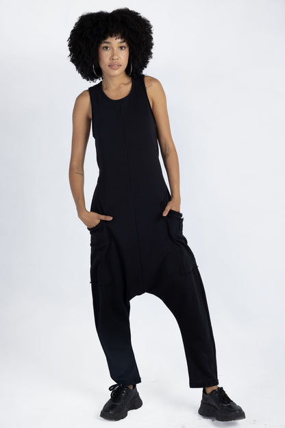 Jumpsuit with embroidery