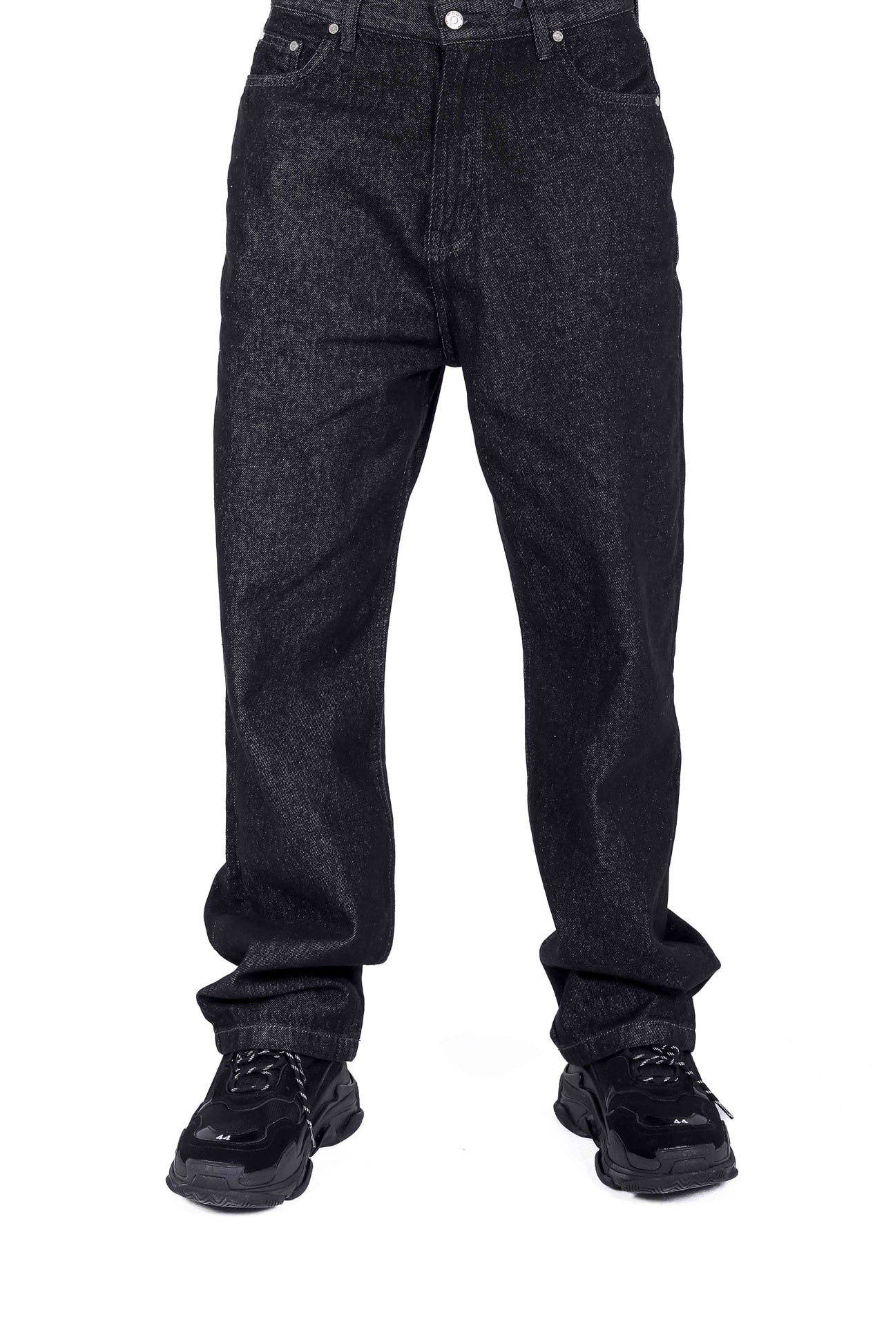 Basic baggy fit denim pants