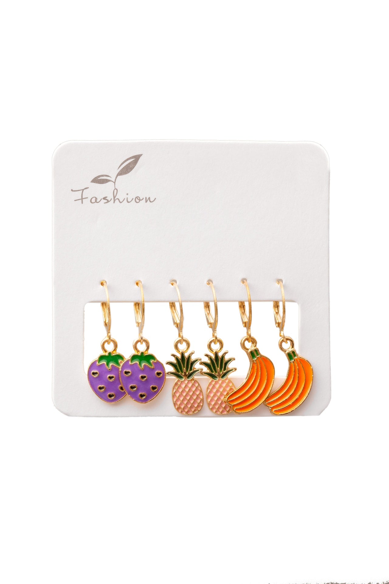 Fruits hoop Earrings